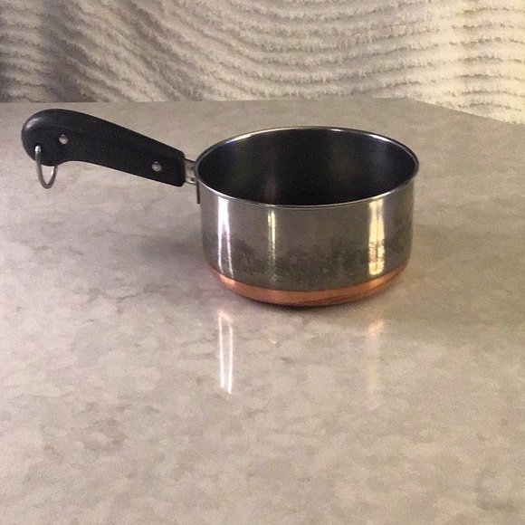 Revere Ware Kitchen Vintage Retro Revere Ware Quart Sauce Pan With